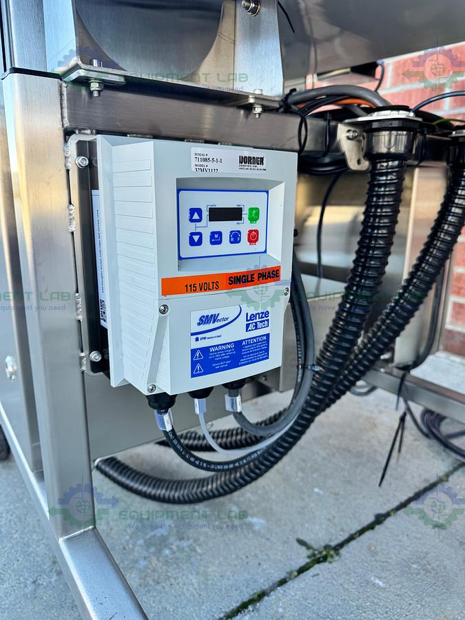 for parts or not working Dorner Stainless Steel Conveyor Inspection Machine w/ Optel Controller