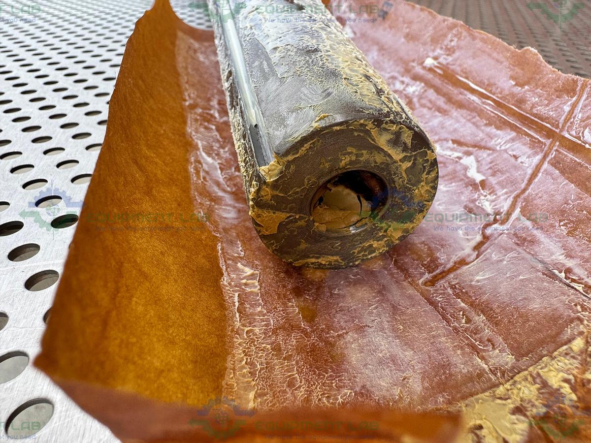 Used GMM Pfaudler Glass Lined Anchor Agitator Impeller 56" x 1.5" Spark Voltage 10000