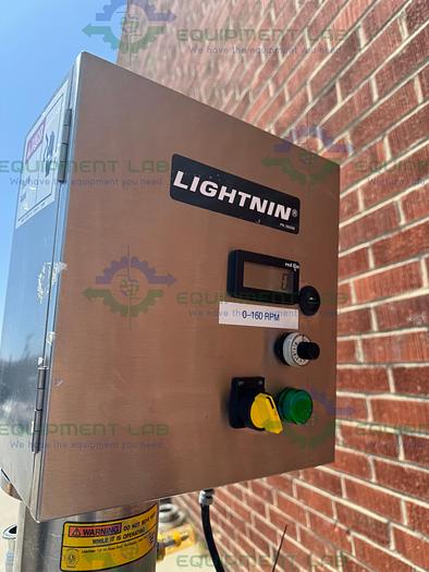 Used Northland 250 Liter Stainless Steel Jacketed Reactor FV/ 45 PSI w/ Mixer