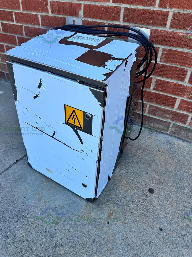 Used Optel Vision Pharma Proof 18x12x28 Stainless Steel Enclosure 120VAC