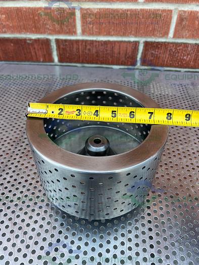 Used Unbranded  Sieva 3 Stainless Steel Perforated Centrifugal Basket / Rotor