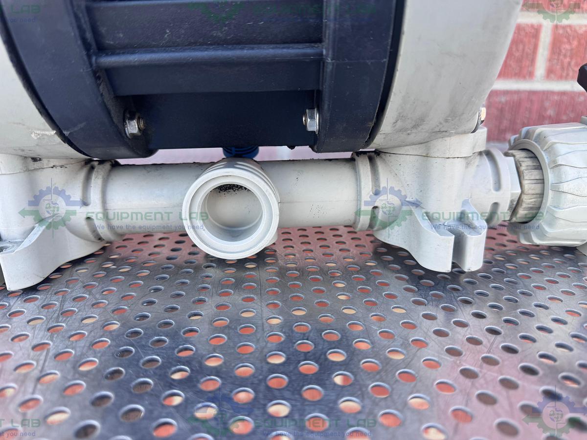 Used Debem IB81-P-HTTPV Air Operated Double Diaphragm Pump 1" Fitting