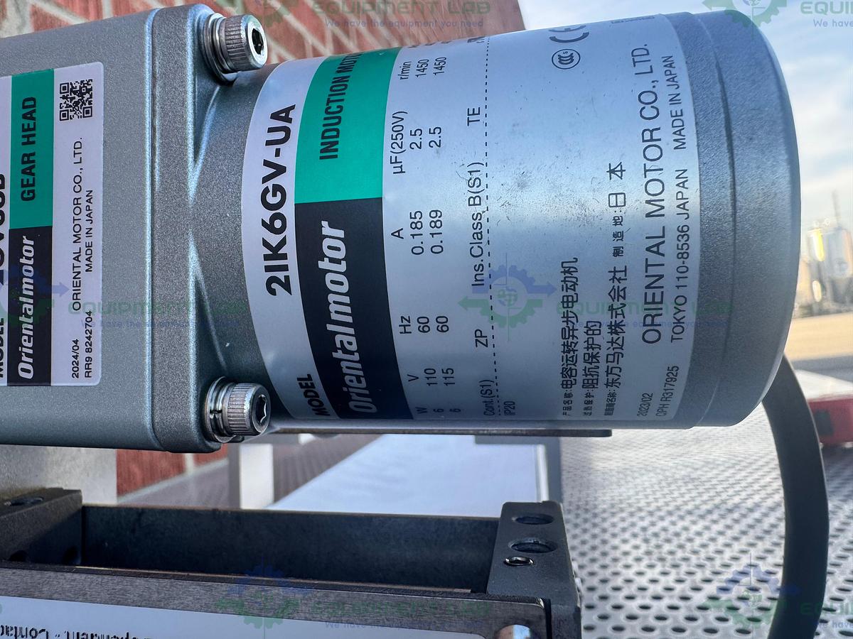 Dorner 1100 Series End Drive Conveyor 24" x 4" w/ 2IK6GV-UA Motor