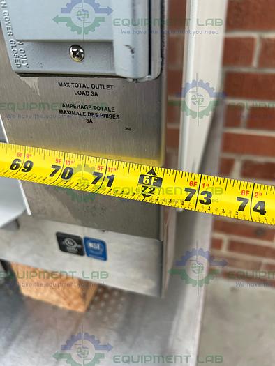  for parts or not working Nuaire  NU-430-600 Class II Type B2 Biological Safety Cabinet 6 Ft