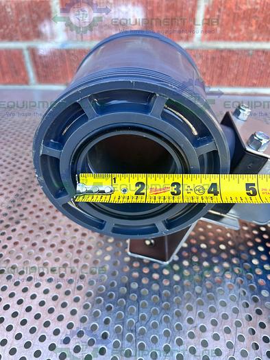 Used Hayward Controls  EVR6 D Solenoid Valve 115 V w/ Hayward 3" True Union Ball Valve