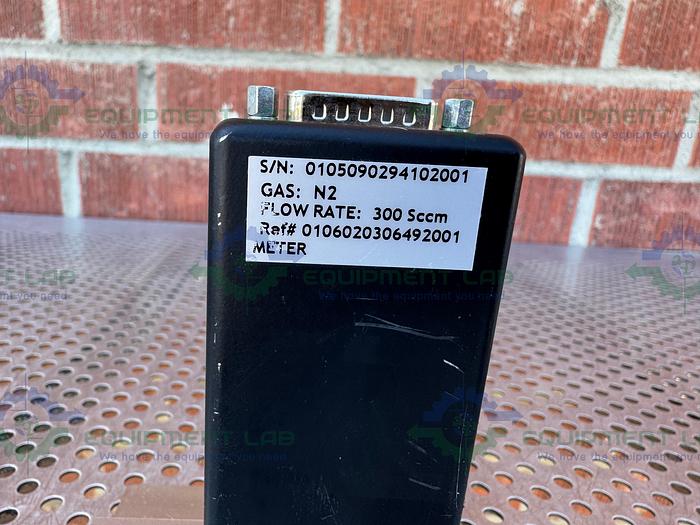 Used Brooks Instrument 5850 TR Mass Flow Meter 300 Sccm Model 5850TRGE0D2D2