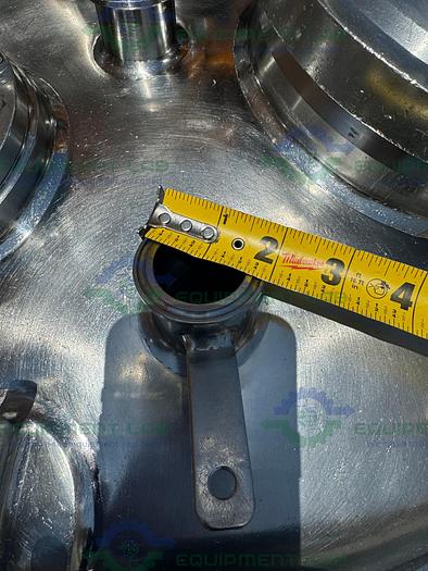 Used Northland 250 Liter Stainless Steel Jacketed Reactor FV/ 45 PSI w/ Mixer