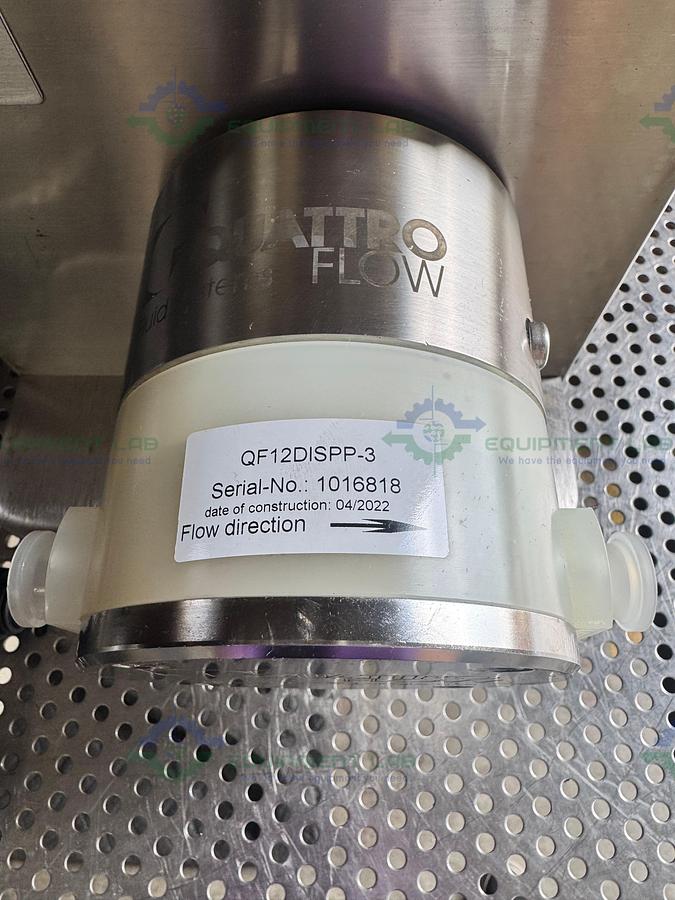 Used Triangle Process Quattroflow Q1200SU Quaternary Diaphragm Pump w/ 1/2 HP Motor