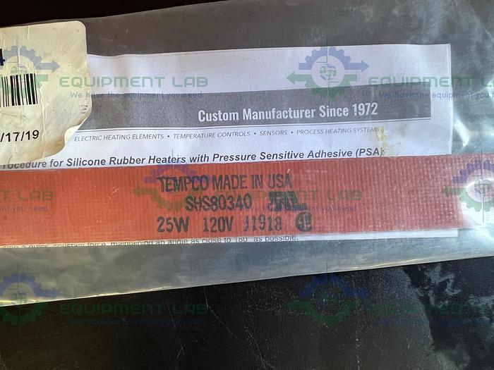 Tempco  SHS80340 Strip Heater 25W, 120V w/ Pressure Sensitive Adhesive