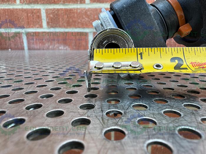 Used ITT Pure Flo  5-316L-RA25MAX Diaphragm Valve w/ 1/2" Sanitary Fitting