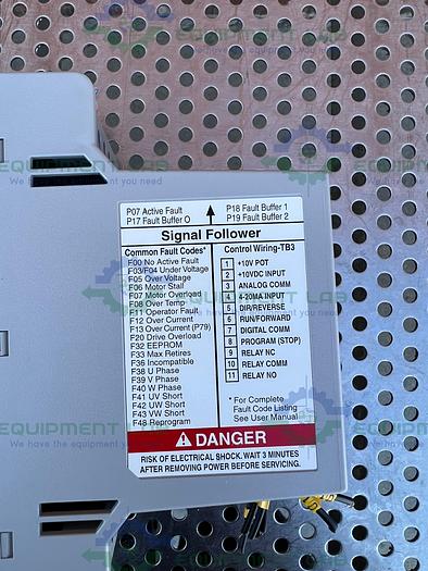 Used Allen Bradley 160S-AA04NSF1 Series C Analog, 200-240V