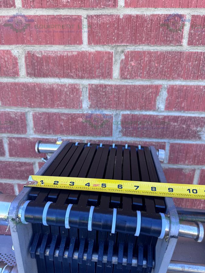 Used Unbranded Stainless Steel Filter Holder w/ Ebara Jes M 056, 0.5 HP