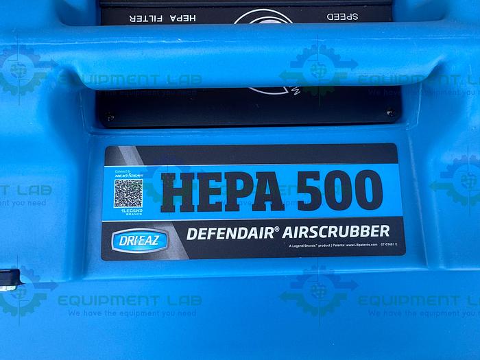 Used Dri Eaz  F284 HEPA 500 Industrial Defendair Air scrubber 115V