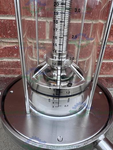 Used Cytiva / GE / Pharmacia BPG / Schott 140 / 500 Chromatography Column