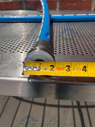 Used BioFlex RC 145" Aflex Hose w/ 1" Sanitary Fitting