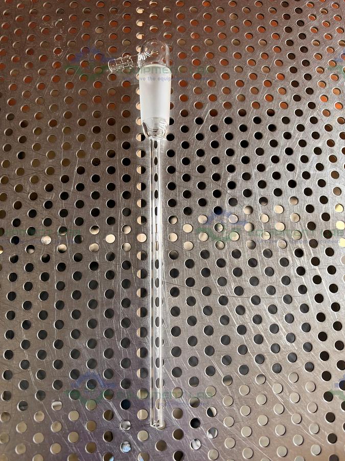 Used Chemglass CG-1014-E-01 Adapter 24/40 Inner Joint 90 Degree Bent 200 mm Length