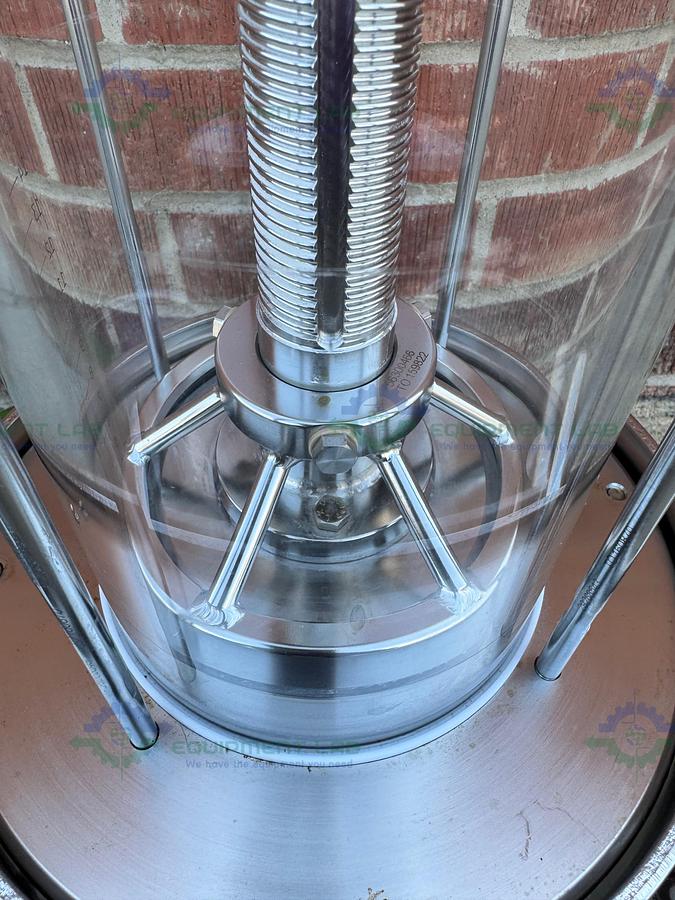 Used Cytiva / GE / Pharmacia BPG / Duran 140 / 500 Chromatography Column