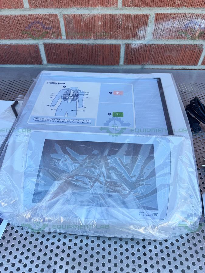 Welch Allyn ELI 280 Resting ECG Electrocardiograph 12-Lead Display