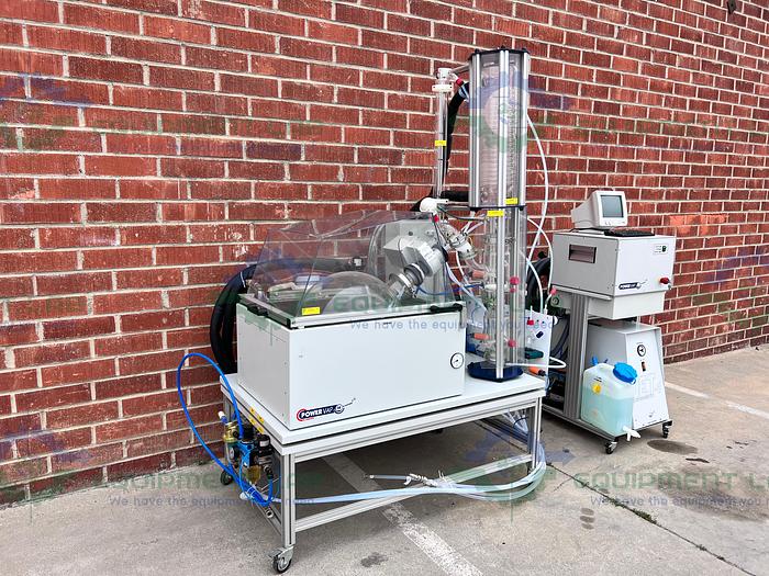 Used Genser  PV-50-STDEX 50 Liter Power Evaporator w/ Vacuum Pump, Julabo Chiller