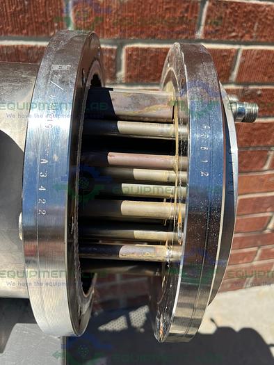 Used Finn-Aqua  Stainless Steel  Heat Exchanger  13" x 37"