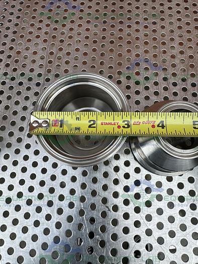 Used Pick Heaters  Stainless Steel Check Valve w/ 1.5" Sanitary Fitting