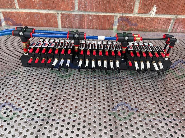 Used Lot of 20 - Burkert 132489R Solenoid Valve, 24V, PN2-8 Bar