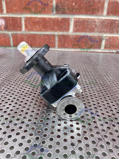 Used ITT Pure Flo 1-F-419-6-4-TM-963S-CWP150 Diaphragm Valve w/ 1" Sanitary Fitting