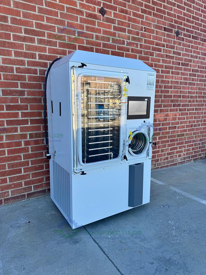 Used Millrock Magnum MG85B11 Freeze Dryer Lyophilizer w/ 11 Shelves MFG 2021