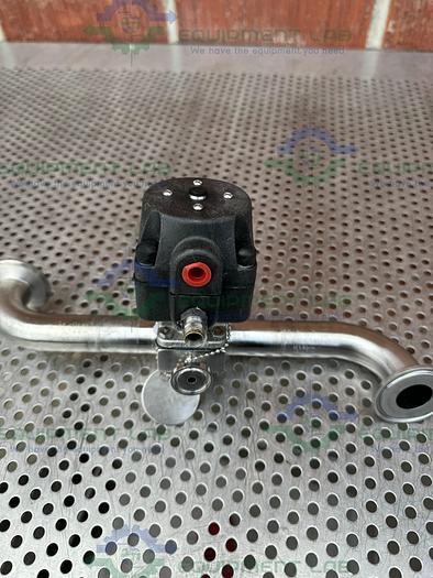 Used ITT Pure Flo Advantage 3 - Way Diaphragm Valve w/ 1" to 1/2" Sanitary Fitting