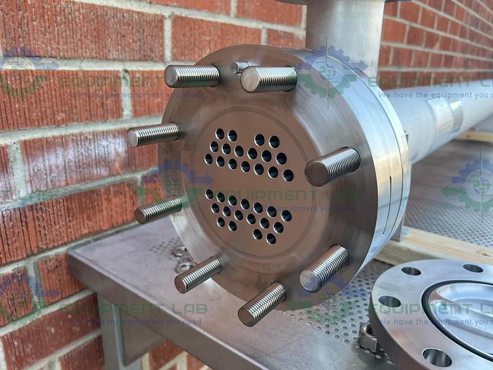 Allegheny Bradford 316L Stainless Steel U - Tube Style Heat Exchanger 10" x 92"