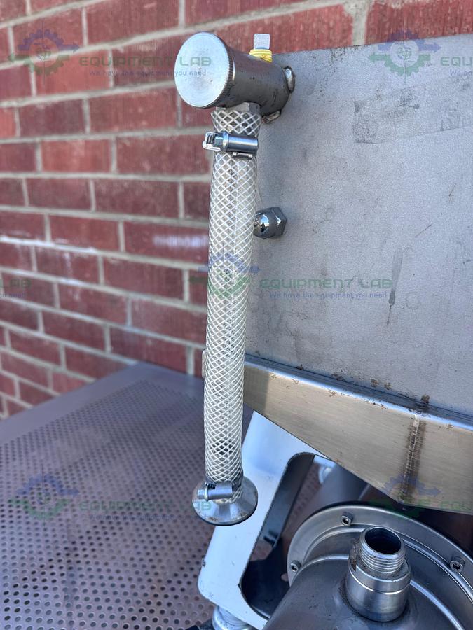 Used Unbranded Stainless Steel Filter Holder w/ Ebara Jes M 056, 0.5 HP