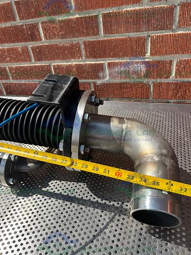 Used Unbranded Diffusion Pump 8" x 36" w/ 4" Stainless Steel Elbow