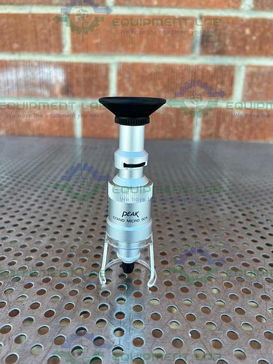 Used Beta Precision Industries  Peak Stand Microscope 50x w/ Electronic Ruler 60"