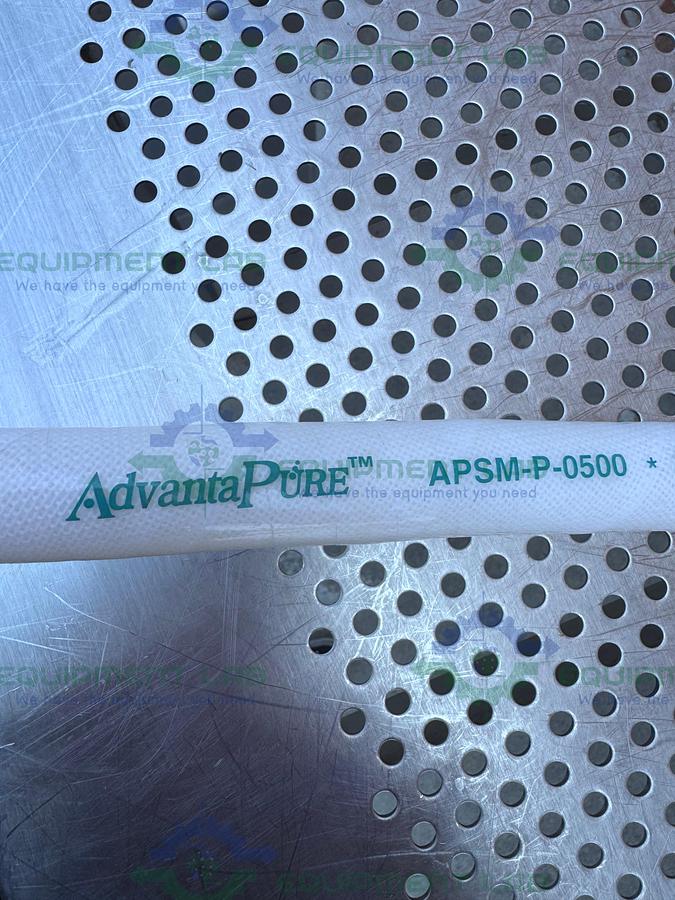 Used Advanta Pure APSM-P-0500 55" Silicone Hose w/ 1/2 " Sanitary Fitting