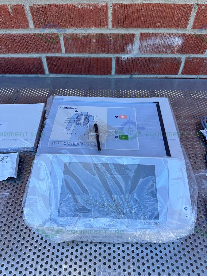 Used Welch Allyn ELI 280 Resting ECG Electrocardiograph 12-Lead Display