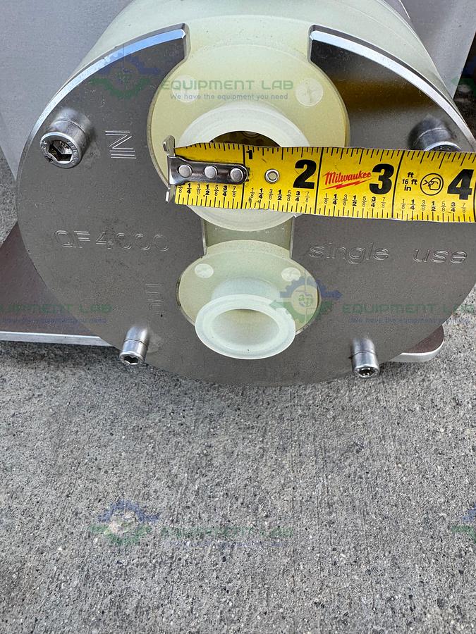 Used Triangle Process Quattroflow Q4400SU 4-Piston Diaphragm Pump w/ 3 HP Motor