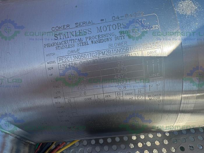 Used Viking IDEX S2S Rotary Lobe w/ Stainless 2 HP Motor 460V