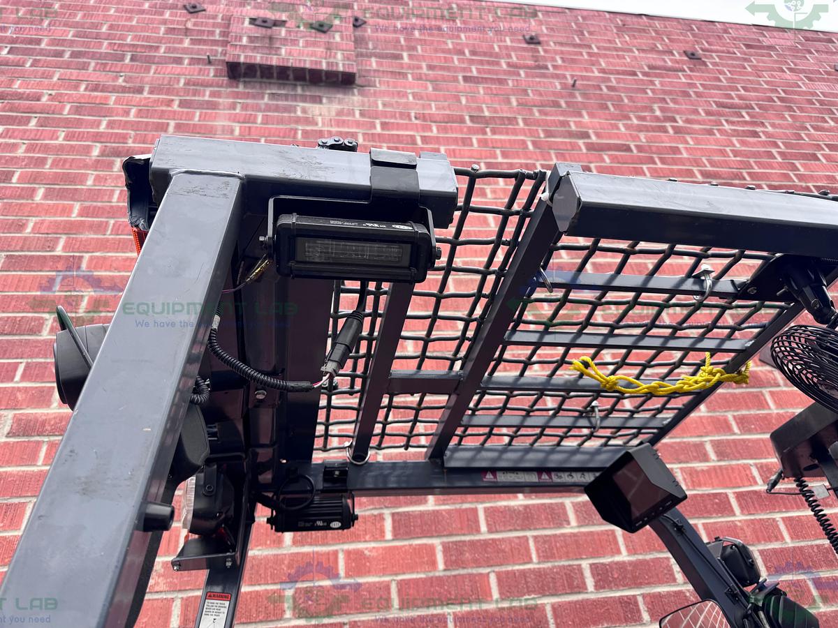 Used Toyota 8FBCU25 Electric Forklift 5000 lbs Capacity 4 Stage Mast w/ Charger