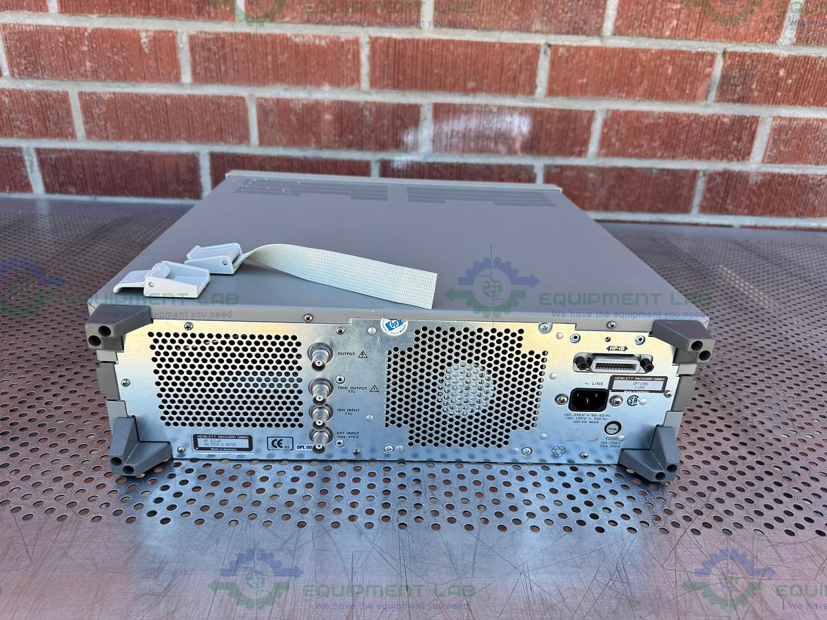Used HP Hewlett Packard 8114A High Power Pulse Generator 100V / 2A