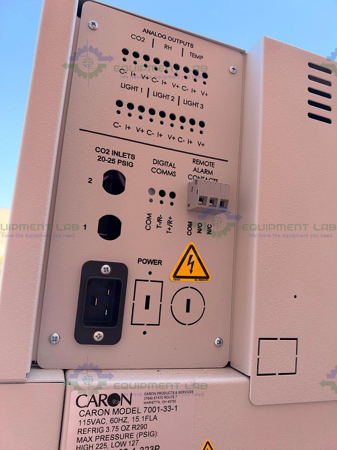 Used Caron 7001-33-1 Refrigerated Reach In Incubator 115V, 70C, 33 Cu, Ft.