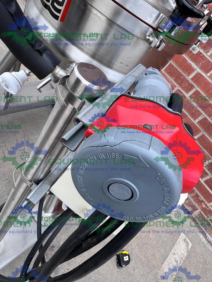 Used Lee Industries 50 Liter Stainless Steel Jacketed Reactor w/Mixer, Scraper MFG 23