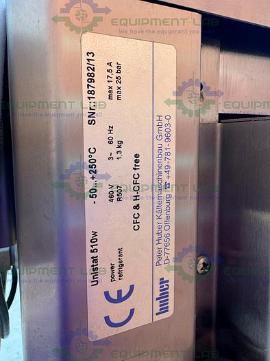 Used Huber Unistat 510W Recirculating Chiller / Heater -50 to 250°C w/ Pilot One