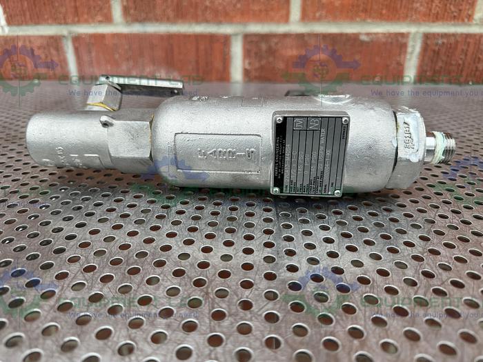 Used Farris 27CA13-M40S4 Stainless Steel Safety Relief Valve  1/2 x 1-C, 145 PSIG