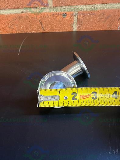 Unbranded Elbow Fitting w/ 1" Sanitary Fitting