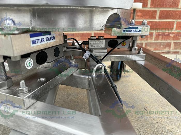 Used Thermo  Hyclone Stainless Steel Jacketed Single Use 100L Bioreactor