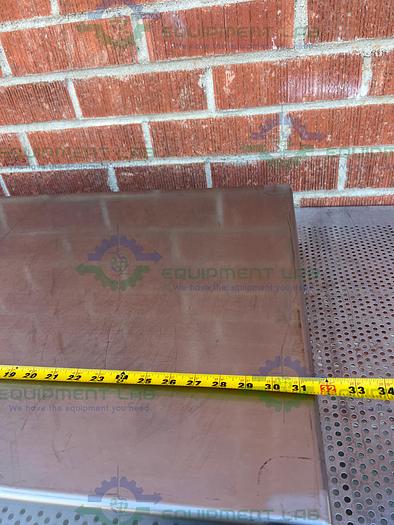 Used Mettler Toledo  KCC150S  Stainless Steel Bench Scale 300 Lb Capacity 23" x 31"