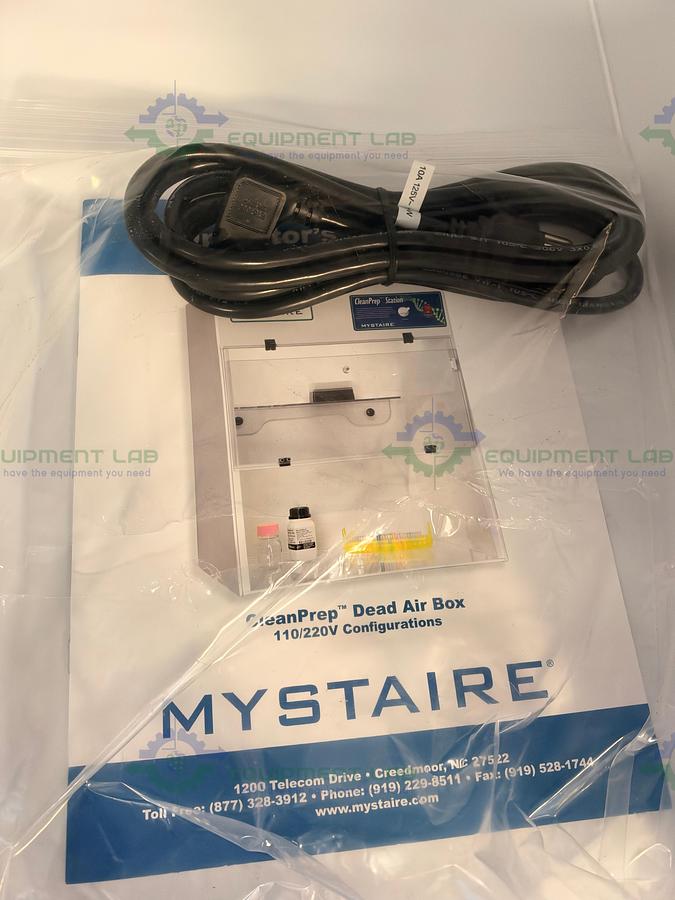 Used Mystaire MY-DB36 Clean Prep 36" PCR Workstation w/ UV Timed Light