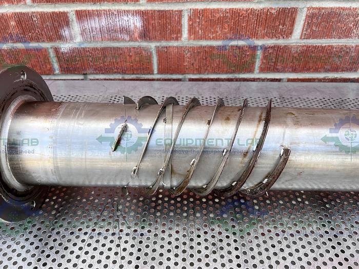 Used Finn-Aqua  Stainless Steel Jacketed Heat Exchanger 9" x 80"