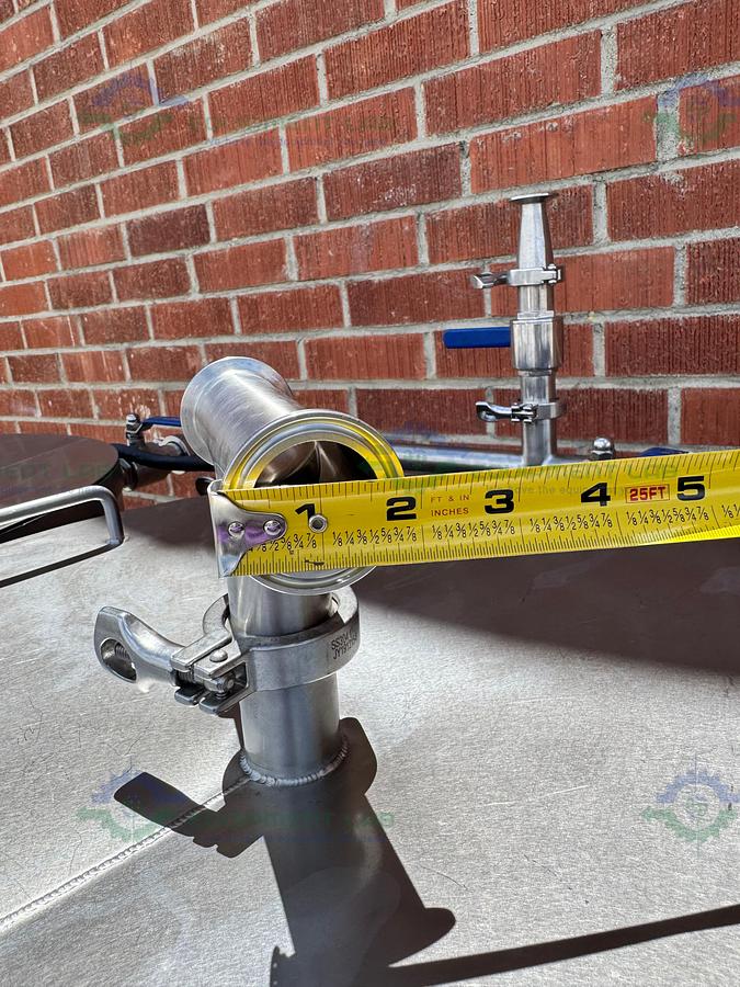 Used Stainless Steel 3 Stage Tank Transfer System w/ 1 HP Pump, VFD