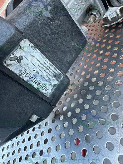 Used 5 ITT Pure Flo Advantage Stainless Steel Diaphragm Valve w/ 1" Sanitary Fitting